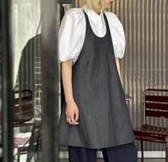 【美品】TUESMONTRESOR デニム エプロン チュニック 美品】TUESMONTRESOR デニム エプロン チュニック - メルカリ