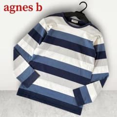 00s agnes b. homme 太ボーダー ロンT y2k シティーボーイ - メルカリ