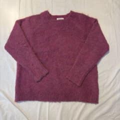 【FREAK'S STORE】シャギーニット モヘア　ピンク 長袖のサムネイル