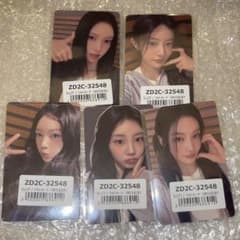 ILLIT 時よ止まれ weverse 来日記念 ラキドロ トレカ　5種セット ILLIT 時よ止まれ Weverse 来日記念 通常盤 ラキドロ コンプリート