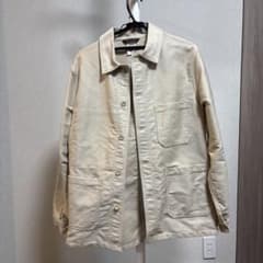 BEAMS別注　LE LABOUREUR モールスキンカバーオール　エクリュのサムネイル