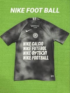 【美品】NIKE F.C. FTBL プラクティスシャツ S ブラック×グレーのサムネイル