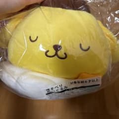 ポムポムプリン 寝そべりぬいぐるみのサムネイル
