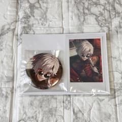 にじさんじ 葛葉 誕生日グッズ2024 書き下ろし缶バッジ＆チェキ風カード 葛葉誕生日グッズ＆ボイス2024 缶バッジ＆チェキ風カード - メルカリ
