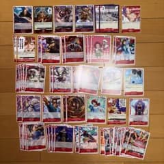 ワンピースカードゲーム 赤デッキパーツ まとめ売り - メルカリ