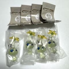 【新品】ピクミン めじるしアクセサリー ヒカリピクミン4個セットのサムネイル
