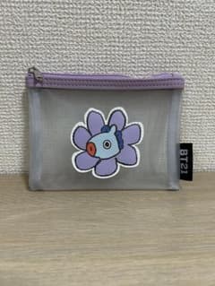 BTS BT21 MANG 메쉬 파우치