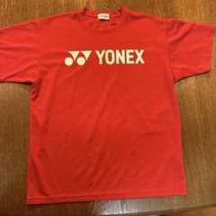 YONEX バドミントン ゲームシャツ レッド Mサイズのサムネイル