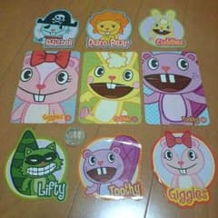 【貴重】シール HAPPY TREE FRIENDS シールのサムネイル