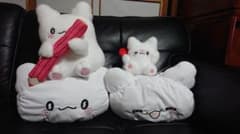 はなまるおばけ ４点セット 新品 ぬいぐるみ ティッシュカバー