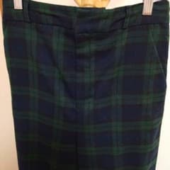 GU　タータンチェックワイドパンツのサムネイル