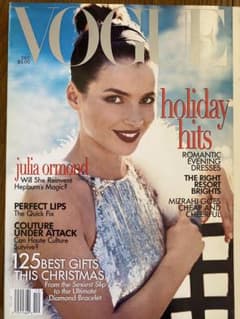VOGUE 米国版 12月号 ヴィンテージ雑誌のサムネイル