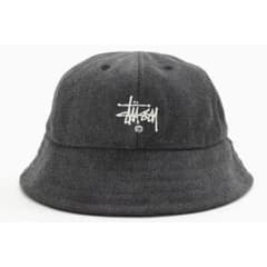 未使用 STUSSY Thinsulate Canvas Bell Hat 黒のサムネイル