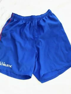 ATHLETA アスレタ サッカー ハーフパンツ ブルー　150サイズのサムネイル