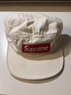 Supreme シュプリーム　キャップ ホワイト レザーベルトのサムネイル