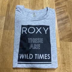 ROXY ロゴプリントグレーTシャツ　グレーのサムネイル