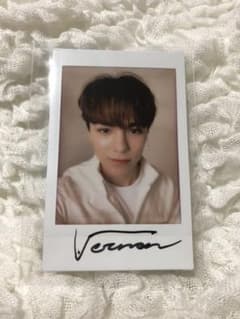 SEVENTEEN バーノン 直筆サイントレカのサムネイル