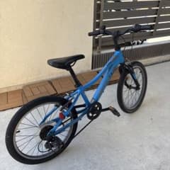 Giant キッズバイク 20インチ 青 - メルカリ