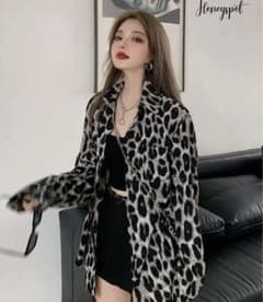 シイン　ヒョウ柄　シャツのサムネイル