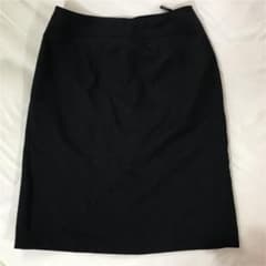 【ベーシックひざ丈】黒スカートMサイズのサムネイル