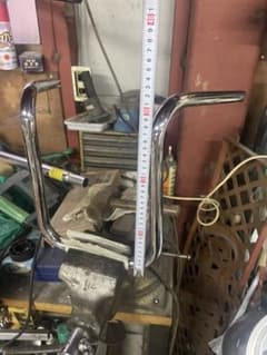 アップハンドル 絞りハンドル 30cm GS CB GT380 CBX - メルカリ