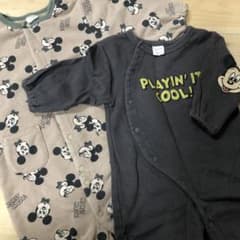 美品！新生児 ロンパース ツーウェイオール カバーオールのサムネイル