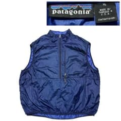 patagoniaパフボールベスト 01年製 青 XL patagoniaパフボールベスト 01年製 青 XL patagoniaパフボール