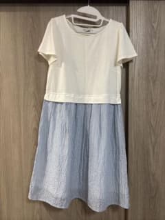earth music&ecology 半袖ワンピース Mのサムネイル