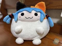 初音ミク HAPPYくじ D賞 まるくなる　ティッシュカバー　約25cmのサムネイル