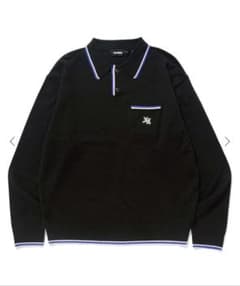 X-LARGE ブラック ポロシャツのサムネイル