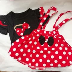 ディズニー　ミニー　コスプレ　90サイズ　100サイズのサムネイル