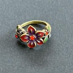 【ANNA SUI】Flower Motif Ring