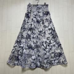 MAJESTIC LEGON バックレースアップフレアスカート