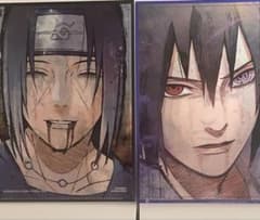 NARUTO ナルト ミニクリアファイル　うちはサスケ うちはイタチのサムネイル