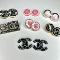 シャネル ピンバッチ セット　CHANEL ボタン set 07のサムネイル