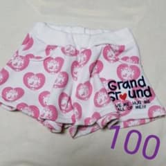 グラグラ ショートパンツ キュロット 100cm 新品未使用！のサムネイル