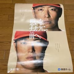 広島東洋カープ 選手ポスター 創建ホーム