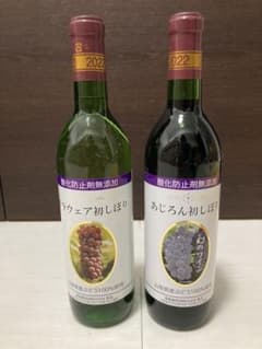 蒼龍ワイナリー あじろん&デラウェア初しぼり2022年のサムネイル