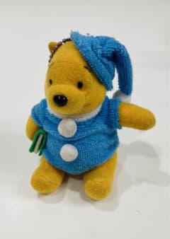 곰의 푸우 파자마 블루 마스코트 봉제인형