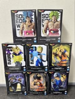 ドラゴンボールZ フィギュア ブロリー ベジータ 孫悟空 8点セット