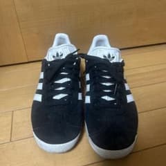 adidas Gazelle ブラック/ホワイト スニーカーのサムネイル