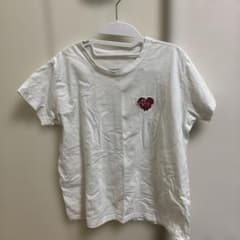All Need Is Love 刺繍 半袖Tシャツ ホワイトのサムネイル