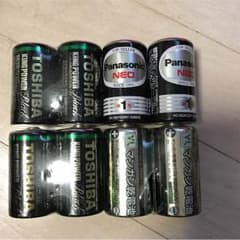 未使用品★単1電池★８個セット★TOSHIBA★パナソニックのサムネイル