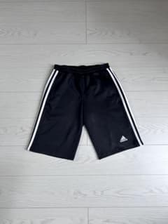 adidas 黒 ハーフパンツ climaliteのサムネイル
