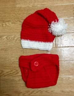 mama様専用、サンタ コスプレ  新生児①のサムネイル