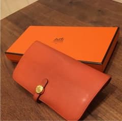 【正規品】HERMES ドゴン 長財布のサムネイル