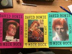 David Bowie by Mick Rock A4フライヤー3枚セットのサムネイル