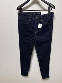 【新品.未使用品！】AMERICAN EAGLE スキニーデニム ダークブルーのサムネイル