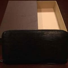 【正規品】黒 エピ ラウンドファスナーのサムネイル