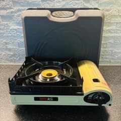 【極美品】IwatanI カセットコンロ 風まるIIIケース付きのサムネイル